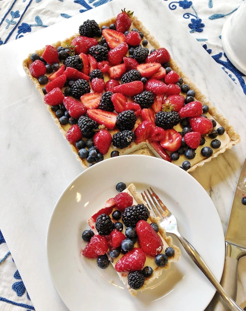 berry tart