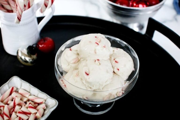 candy cane ice cream