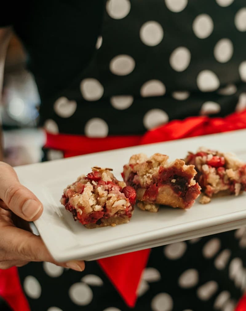 Cranberry-Almond Bars
