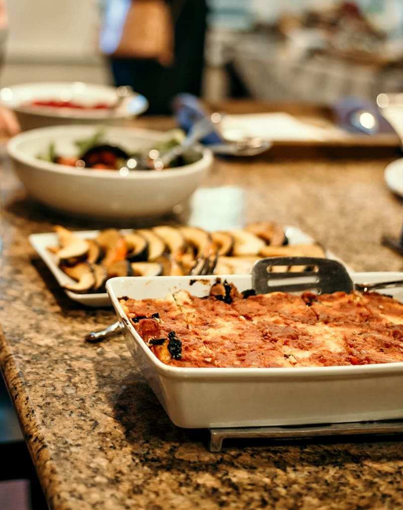 Polenta, Mushroom and Kale Cocotte