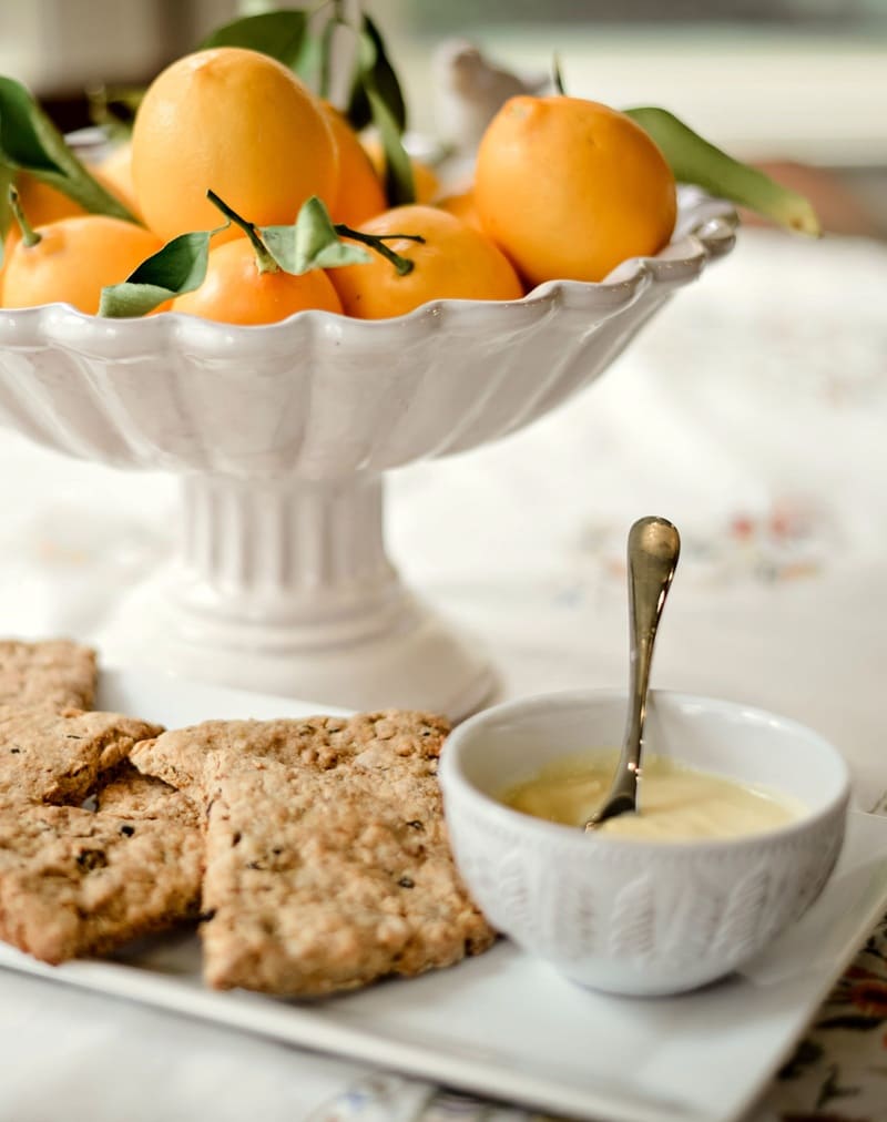 lemon ginger scones
