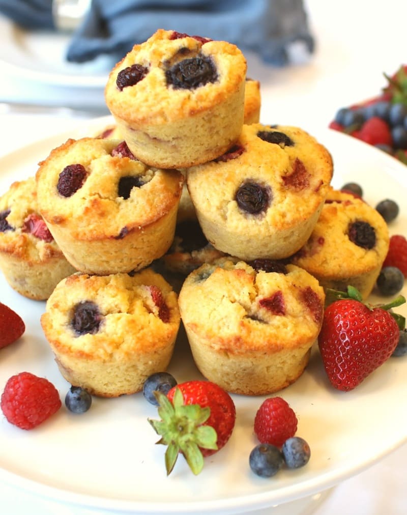 Mixed Berry Muffins
