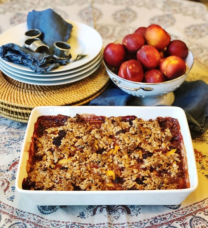 Nectarine Crisp