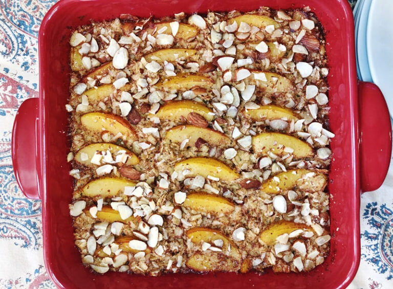 overnight plum oatmeal