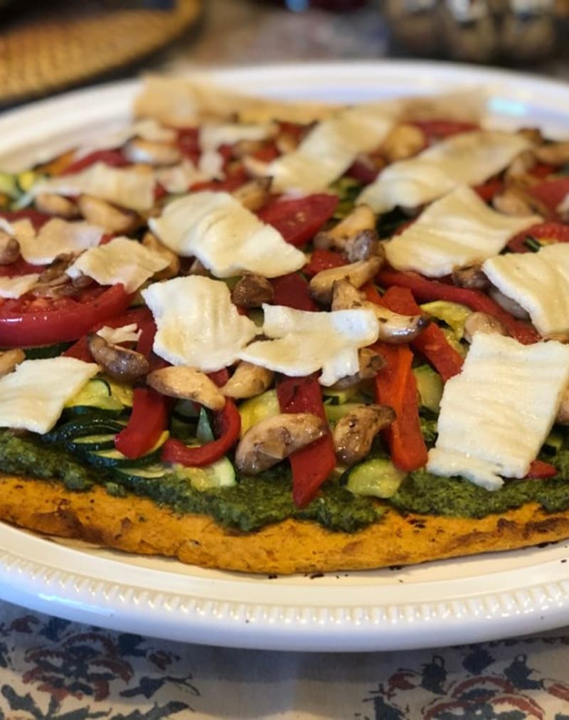 pesto pizza