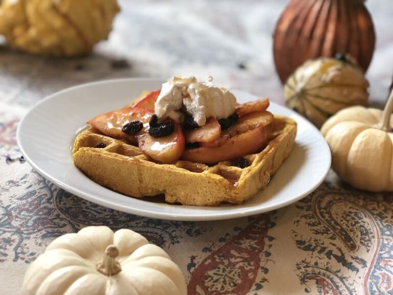 Pumpkin waffles