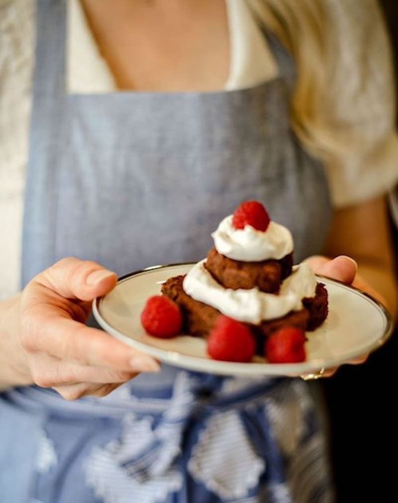 Chocolate Heart-Shaped Cakes